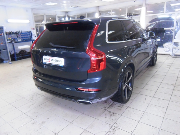 Установка охранного комплекса на Volvo XC90