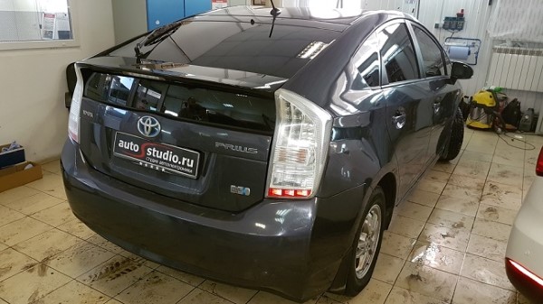 Установка сигнализации на Toyota Prius