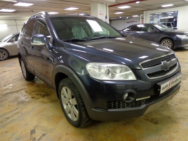 Установка охранного комплекса на Chevrolet Captiva