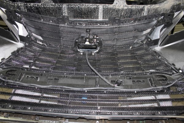 Установка защитной сетки радиатора на Lexus RX