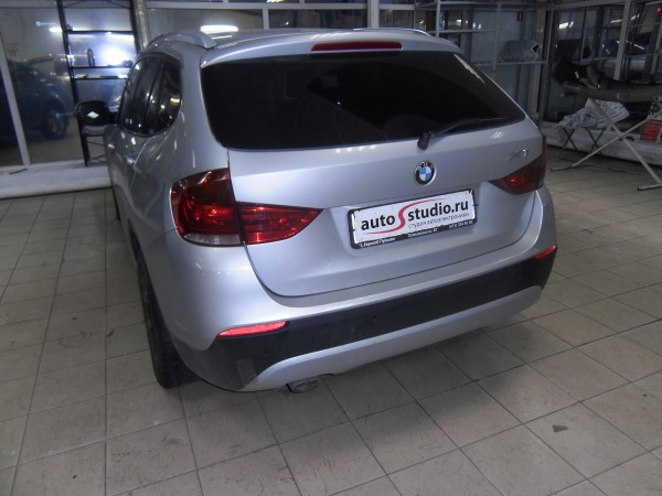Установка охранного комплекса на BMW X1