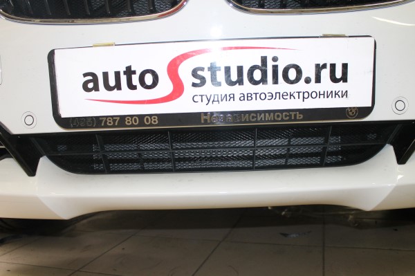 Установка защитной сетки радиатора на BMW GT