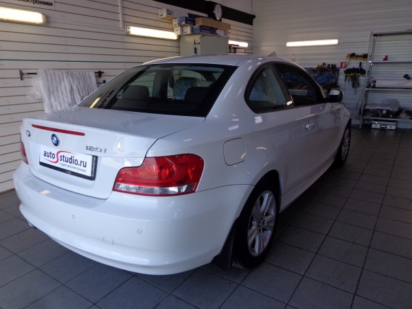 Установка охранного комплекса на BMW 1