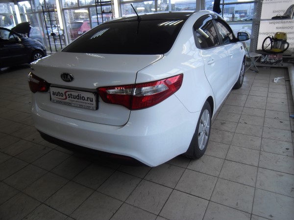 Установка сигнализации на Kia Rio