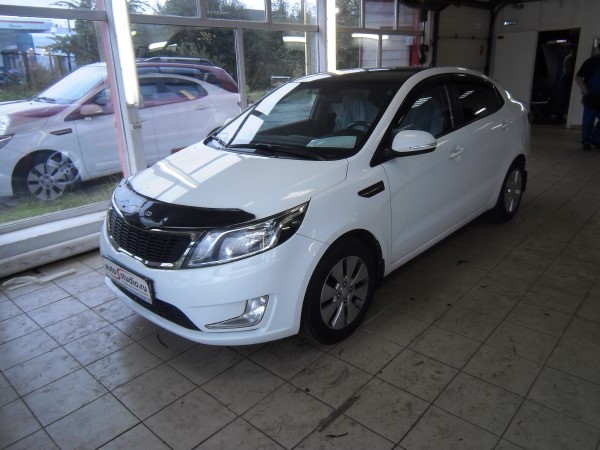 Установка сигнализации на Kia Rio