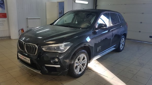 Установка охранного комплекса на BMW X1