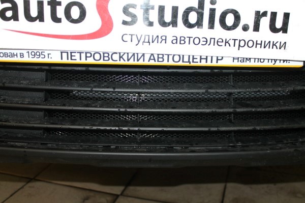 Установка защитной сетки радиатора на Renault Kaptur