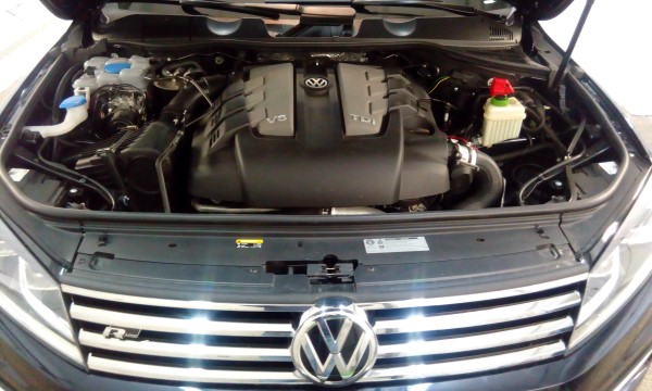 Нанесение керамического покрытия на Volkswagen Touareg