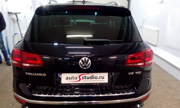 Нанесение керамического покрытия на Volkswagen Touareg