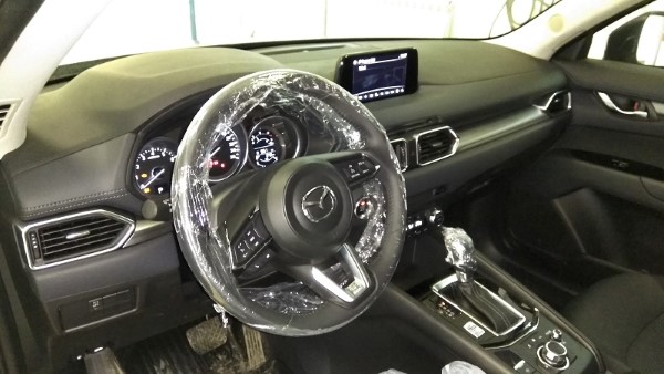 Установка дневных ходовых огней на Mazda CX-5