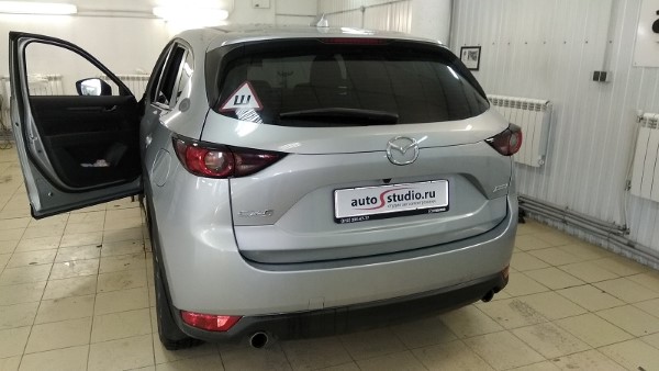 Установка дневных ходовых огней на Mazda CX-5