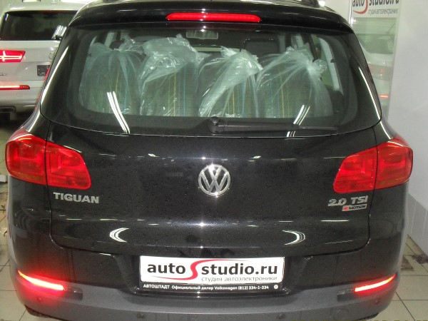 Установка противоугонного комплекса на Volkswagen Tiguan