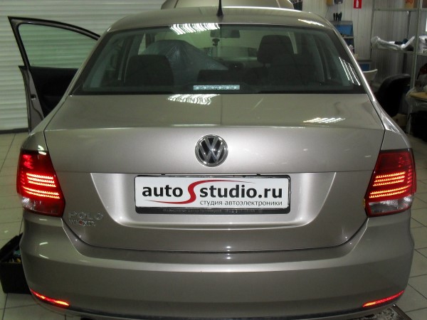 Установка сигнализации на Volkswagen Polo