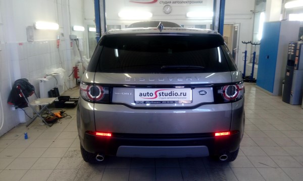 Установка охранного комплекса на Land Rover Discovery Sport