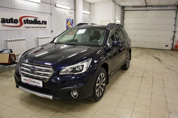 Установка мультимедиа центра на Subaru Outback