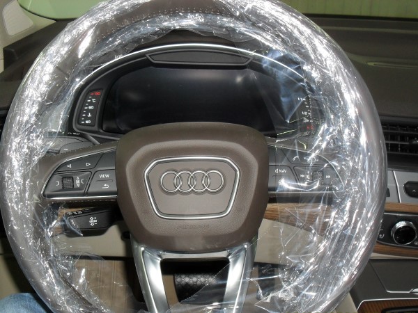 Установка охранного комплекса на Audi Q7