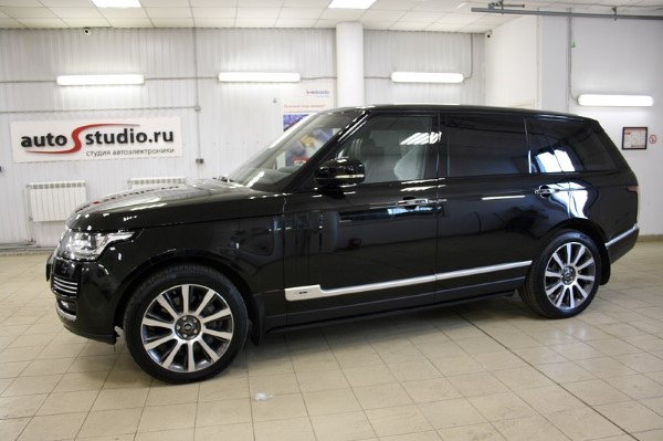 Установка охранного комплекса на Land Rover Range Rover Vogue