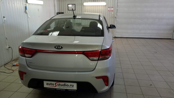 Установка сигнализации на Kia Rio