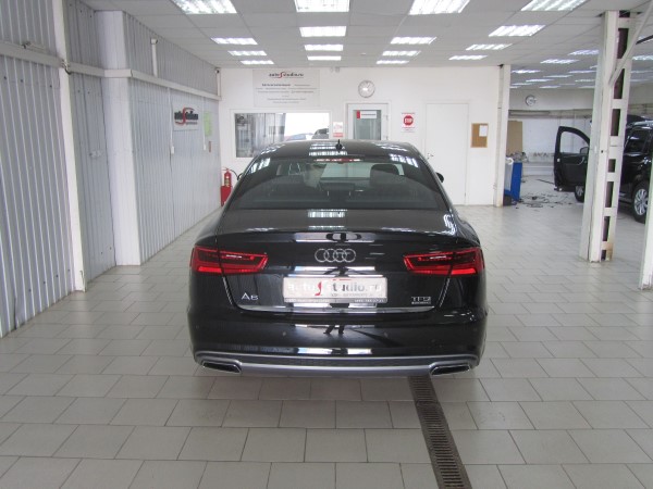 Установка охранного комплекса на Audi A6