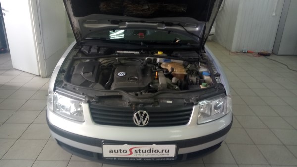 Установка парктроника на Volkswagen Passat