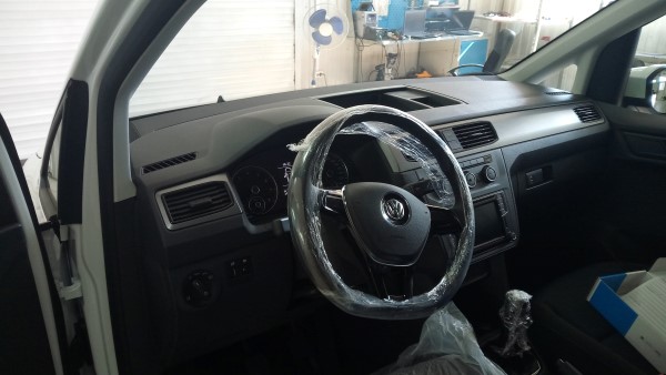 Установка сигнализации на Volkswagen Caddy
