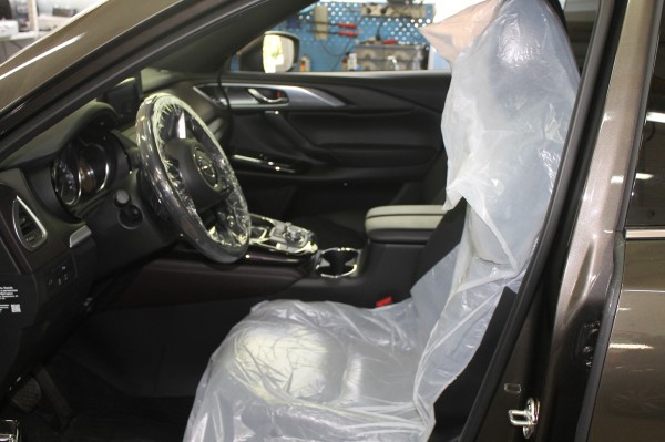 Установка защитной сетки радиатора на Mazda CX-5