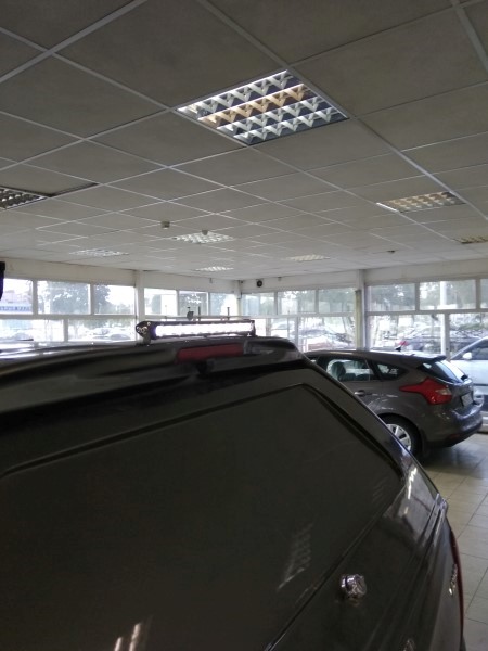 Установка дополнительных осветительных приборов на Mitsubishi L200