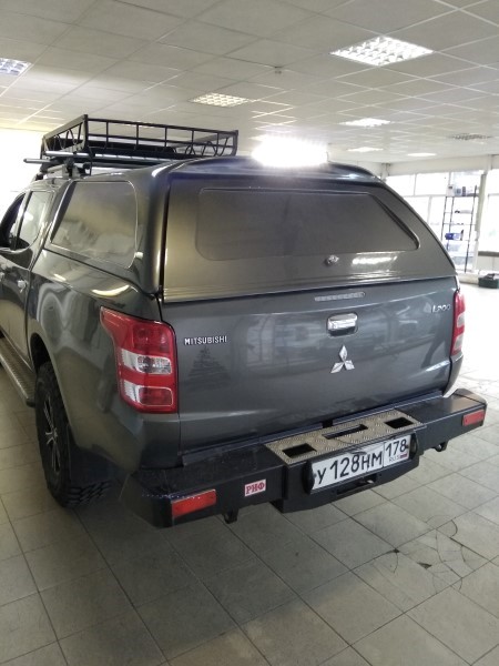 Установка дополнительных осветительных приборов на Mitsubishi L200