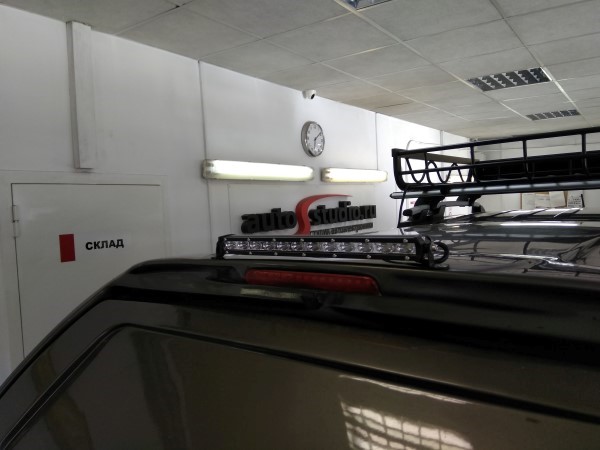 Установка дополнительных осветительных приборов на Mitsubishi L200