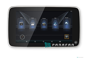 					 ParaFar Монитор подвесной на подголовник Parafar Tech11
