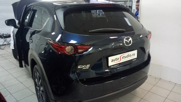 Установка охранного комплекса на Mazda CX-5