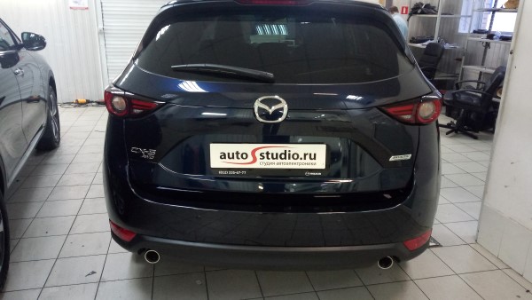 Установка охранного комплекса на Mazda CX-5