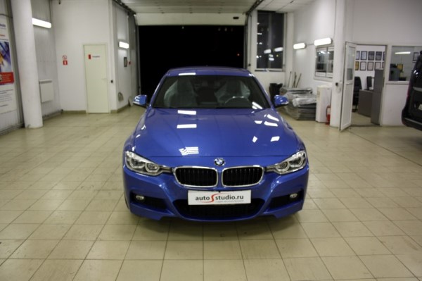 Установка охранного комплекса на BMW 3