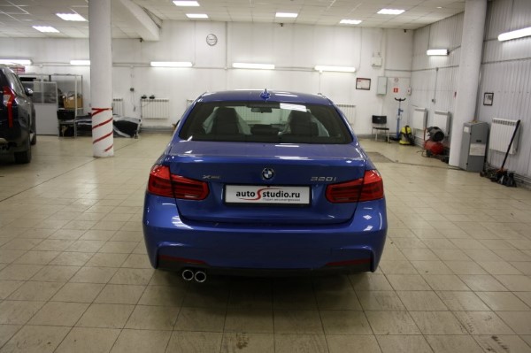 Установка охранного комплекса на BMW 3