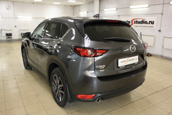 Установка охранного комплекса на Mazda CX-5