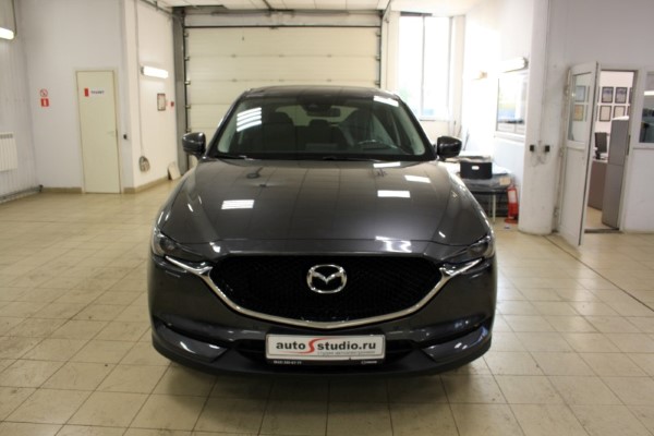 Установка охранного комплекса на Mazda CX-5