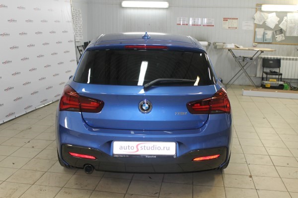 Установка защитной сетки радиатора на BMW 1