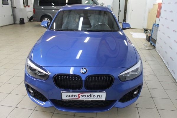 Установка охранного комплекса на BMW 1