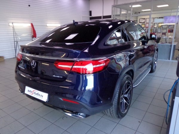 Установка охранного комплекса на Mercedes GLE