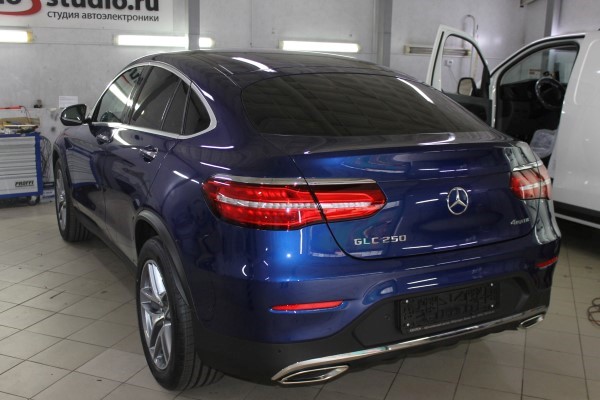 Установка противоугонного комплекса на Mercedes GLC