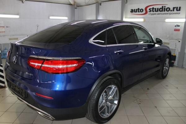 Установка противоугонного комплекса на Mercedes GLC