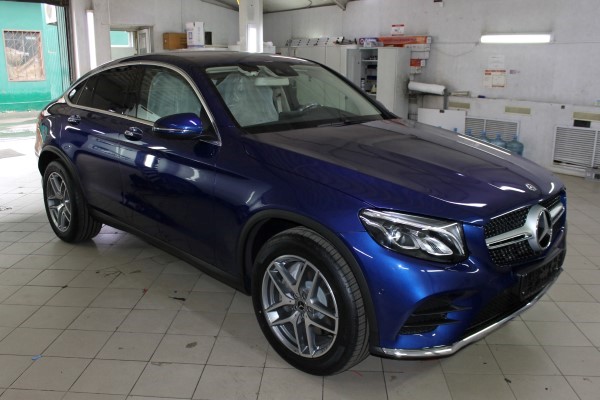 Установка противоугонного комплекса на Mercedes GLC