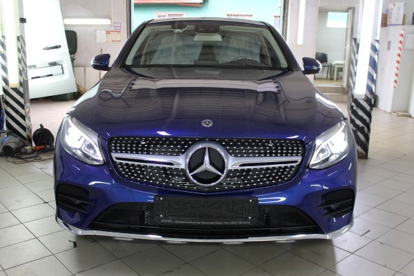 Установка противоугонного комплекса на Mercedes GLC