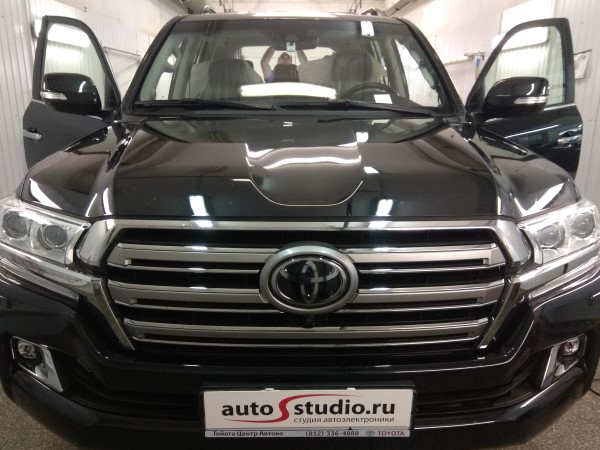 Тонирование Toyota Land Cruiser