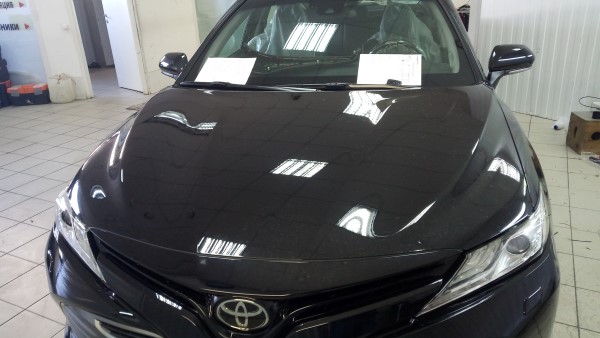 Установка охранного комплекса на Toyota Camry