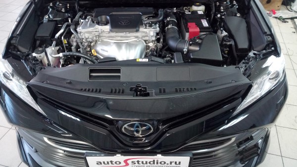 Установка охранного комплекса на Toyota Camry