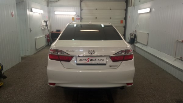 Установка охранного комплекса на Toyota Camry