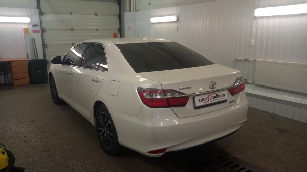 Установка охранного комплекса на Toyota Camry