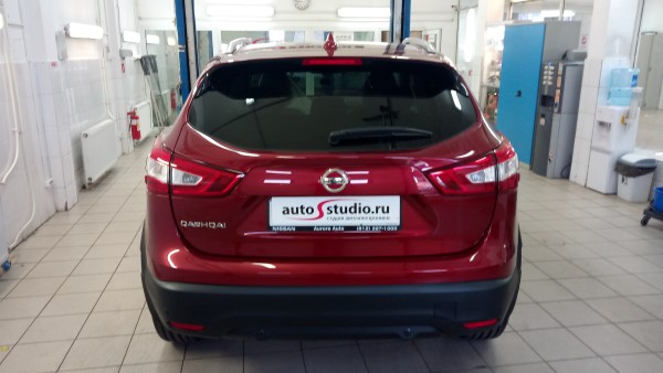 Установка охранного комплекса на Nissan Qashqai