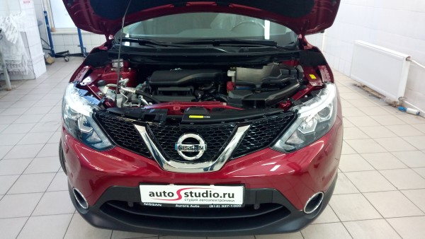Установка охранного комплекса на Nissan Qashqai